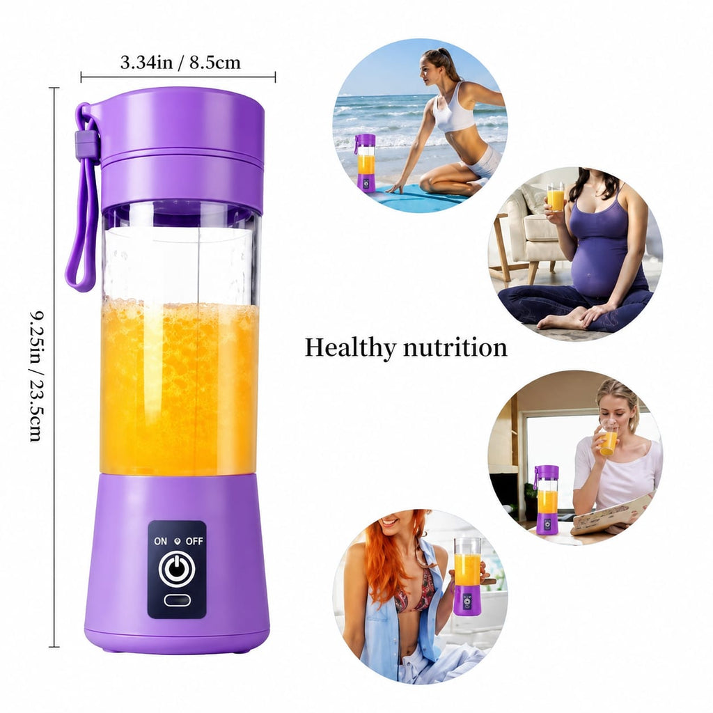 Portable Electric Blender & Juicer